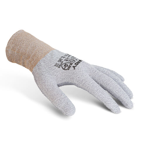 11136L • Csúszásmentes poliészter–spandex védőkesztyű - 