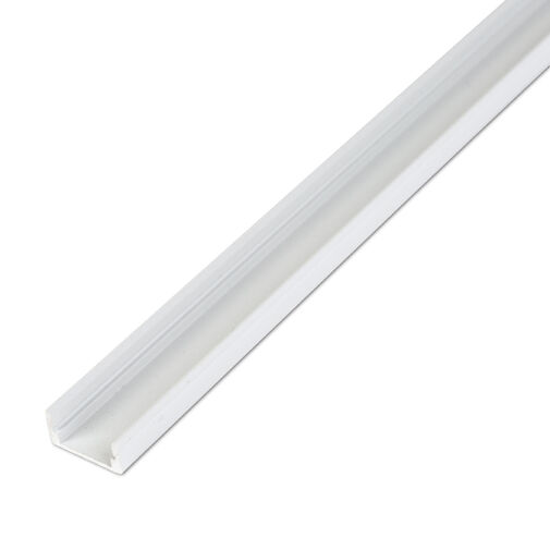 41010A1-WH • LED aluminium profil sín - 1000 x 17 x 8 mm - U profil - fehér