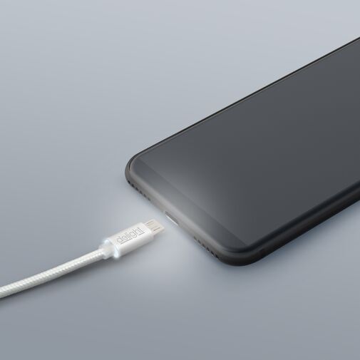 55442M-WH • Adatkábel - MicroUSB
