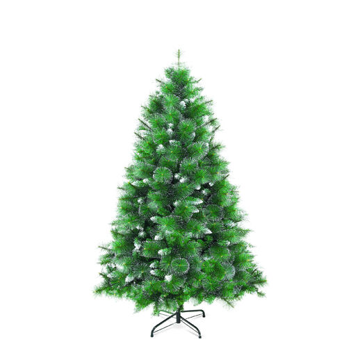 56482C • Műfenyő - 180 cm - ezüstfenyő dús ágakkal - PVC - havas