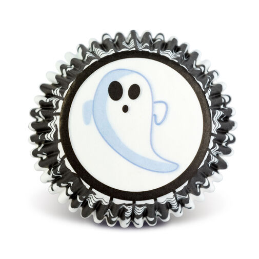 56579 • Halloween-i dekoráció - muffin papír szett - 50 db - 4 féle - 7 x 5 x 3,2 cm