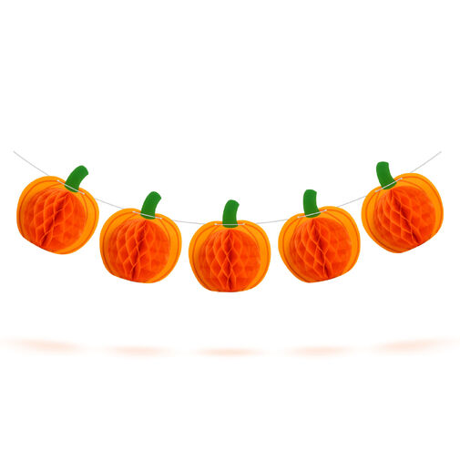 56586 • Halloween-i dekoráció - tök lampion girland - papír - 2 m