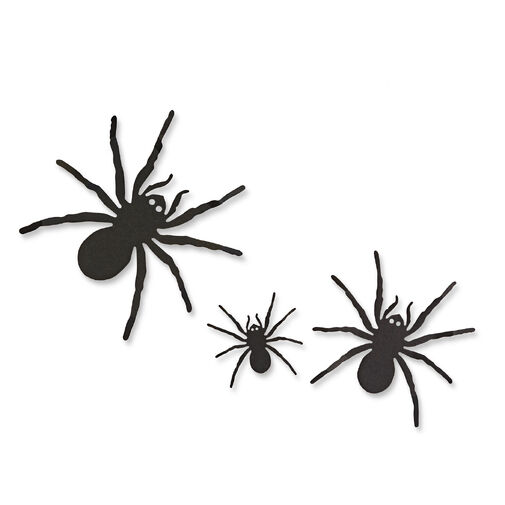 56587A • Halloween-i dekoráció - pók szett - öntapadós - fekete - 30 db / csomag