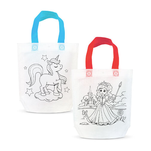 57318C • Színezhető ajándéktáska - 4 filccel - 24 x 22 cm - 2 féle