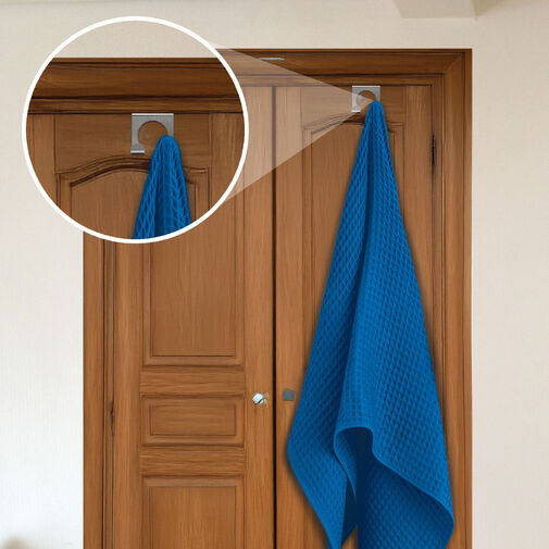 57342 • Dupla karos törölköző akasztó ajtóra