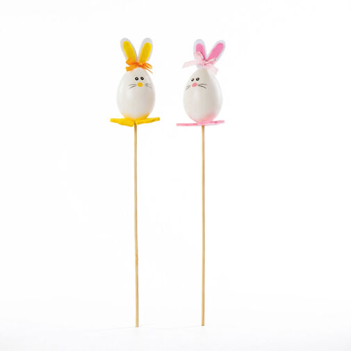 57950 • Húsvéti dekoráció - nyuszi, filc - 33 cm - 2 db