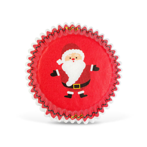 58655A • Karácsonyi muffinpapír - Mikulás - 40 db / csomag