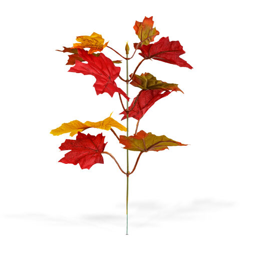 59000 • Őszi dekoráció - falevél - 30 cm - leszúrható