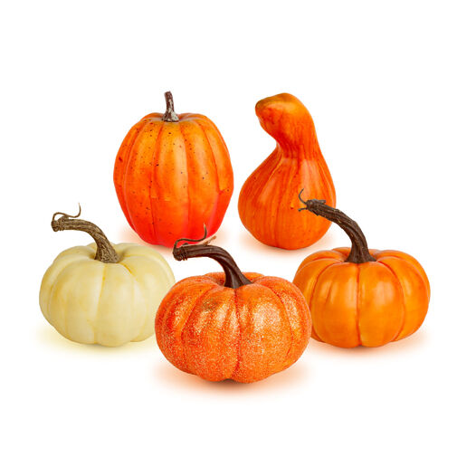 59013 • Őszi dekoráció - tök - 6 féle - műanyag