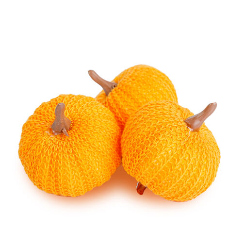 59038 • Őszi dekoráció - tök szett - csipeszes - narancssárga - 3 db / csomag