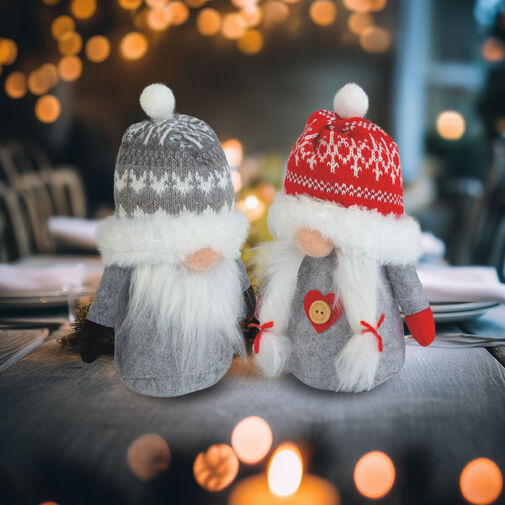 59507 • Karácsonyi skandináv manó - 20 x 11 x 8 cm - 2 féle