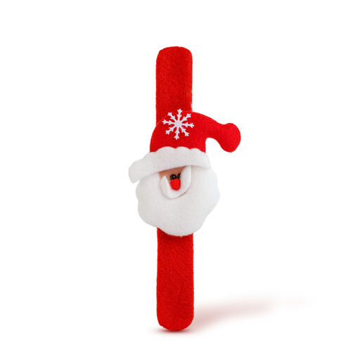 59737A • Karácsonyi dekoráció - karkötő, kontykészítő - Mikulás - 21 x 8 cm