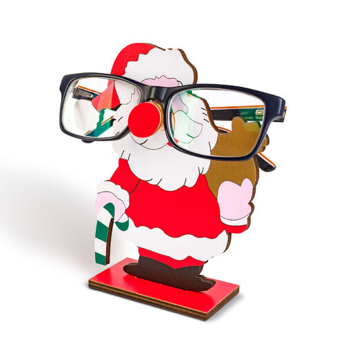 59738 • Karácsonyi dekoráció - asztali szemüvegtartó - 14 x 10 cm - 4 féle