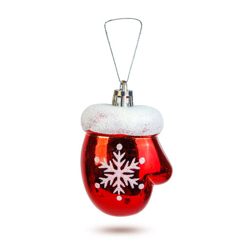 59755 • Karácsonyi dekoráció - téli kesztyű - 7,2 x 5 cm - 2 db / csomag