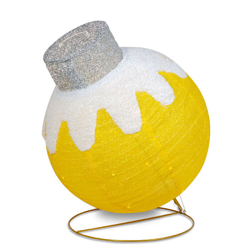 59772A • Világító dekoráció - gömbdísz - 60 LED - 60 x 83 cm - arany - 100-200V AC