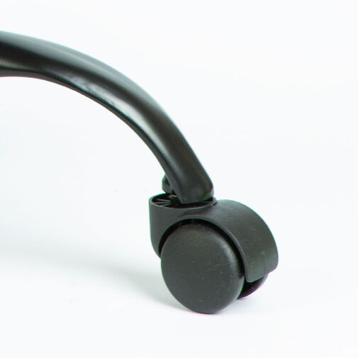 BMD1120 • Irodai forgószék - fix karfával - fekete - 48 x 75 / 48 x 50 cm