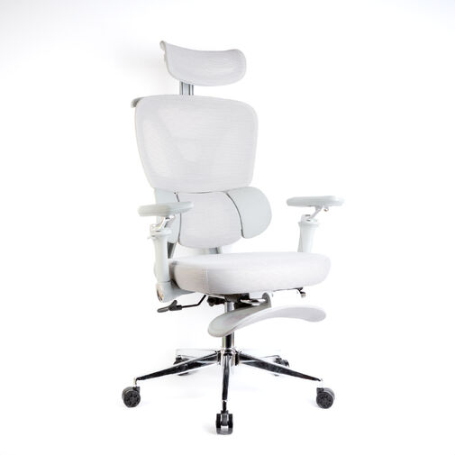 BMD1122 • Irodai forgószék - karfával - szürke - 50 x 57 / 48 x 52 cm