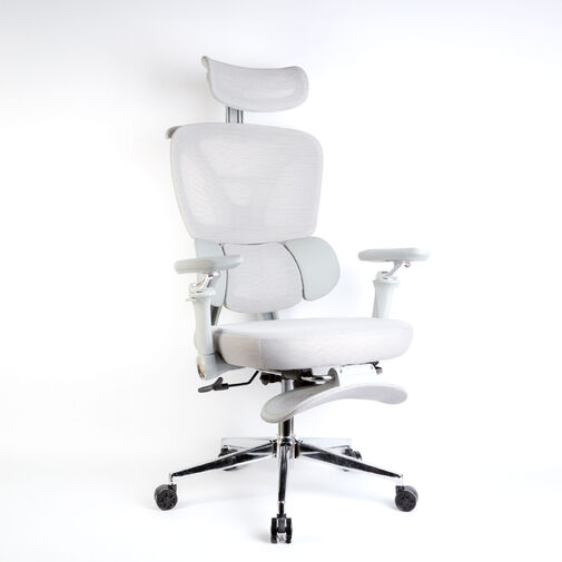 BMD1122 • Irodai forgószék - karfával - szürke - 50 x 57 / 48 x 52 cm