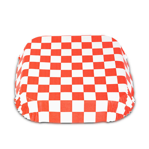 BW1030A • Air fryer sütőpapír - olaj nélküli sütőhöz - kockás, négyzet - 20 cm - 50 db / csomag