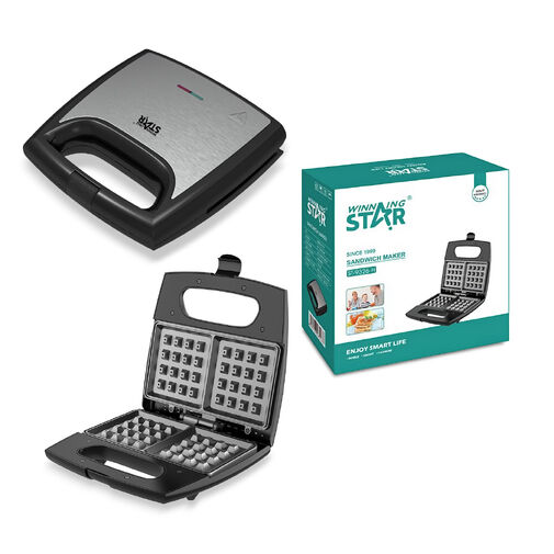 DA00479 • WinningStar Tapadásmentes gofri sütő - 750 W