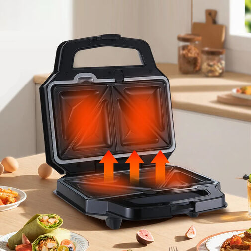 DA01187 • Tapadásmentes melegszendvics sütő - 1000 W
