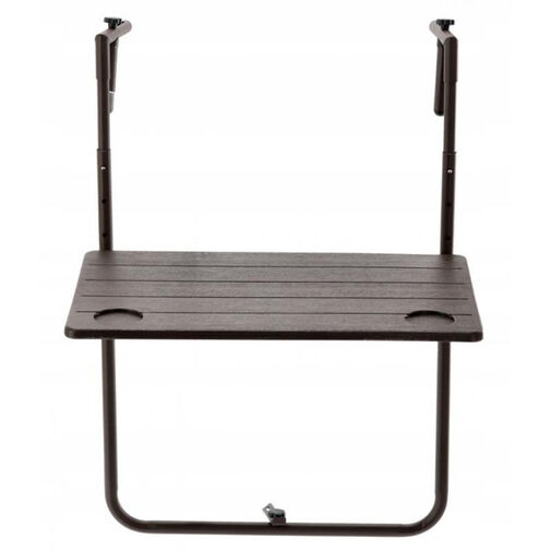 DA01189B • Lehajtható függő asztal erkélyre - szögletes - 60 x 64 x 83,5 cm